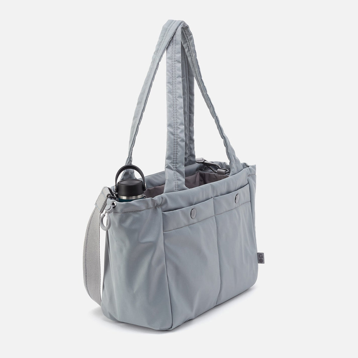 HOBO Latest - ALL IN ONE Tote in CaRefiber recycled nylon - Stone