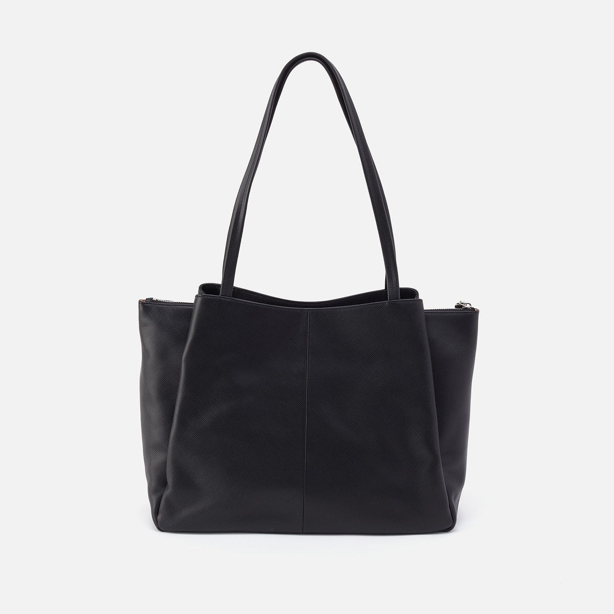HOBO Top Pick - Essential Large Tote In Soft Saffiano Leather - Black