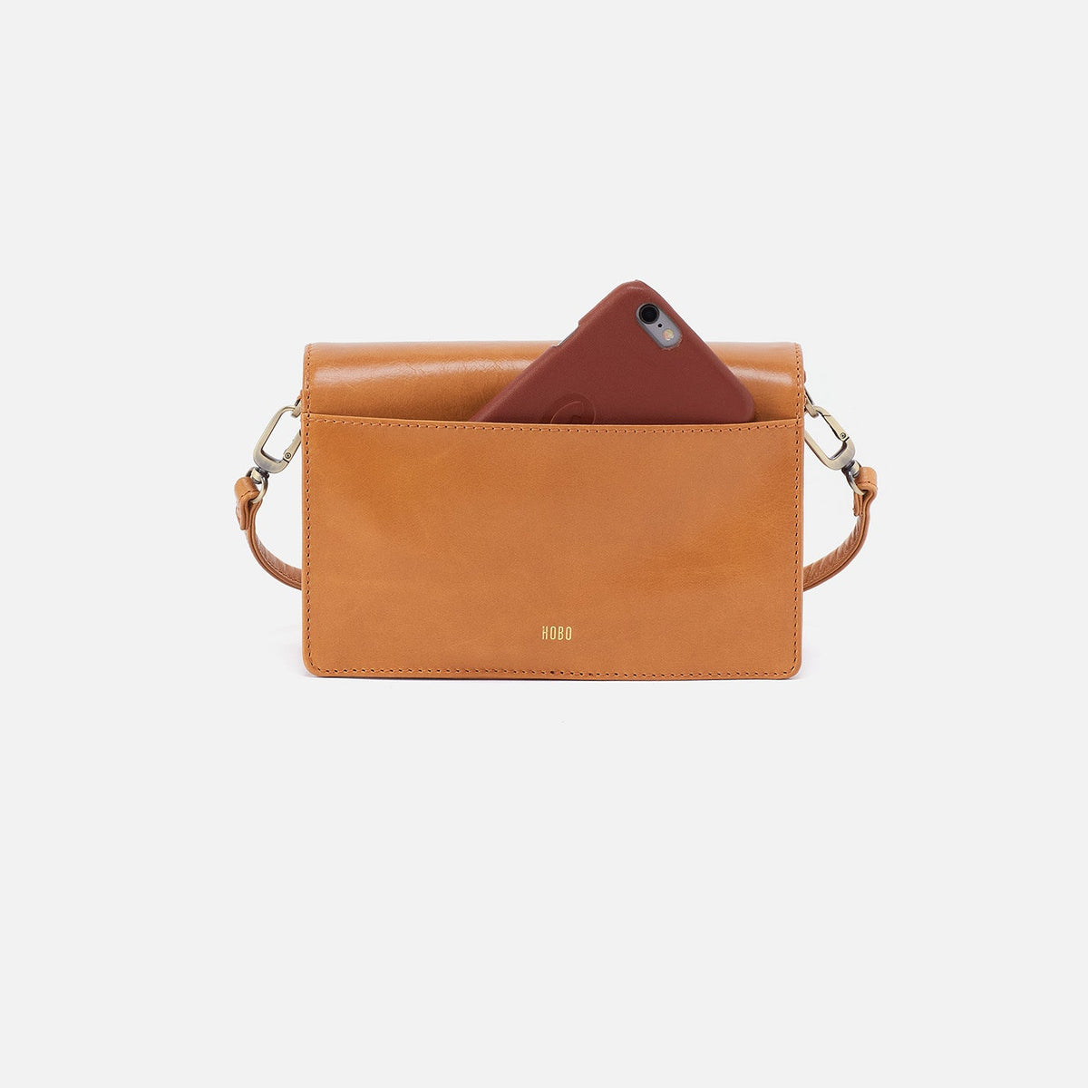 HOBO Best Seller - Jill Crossbody In Polished Leather - Natural