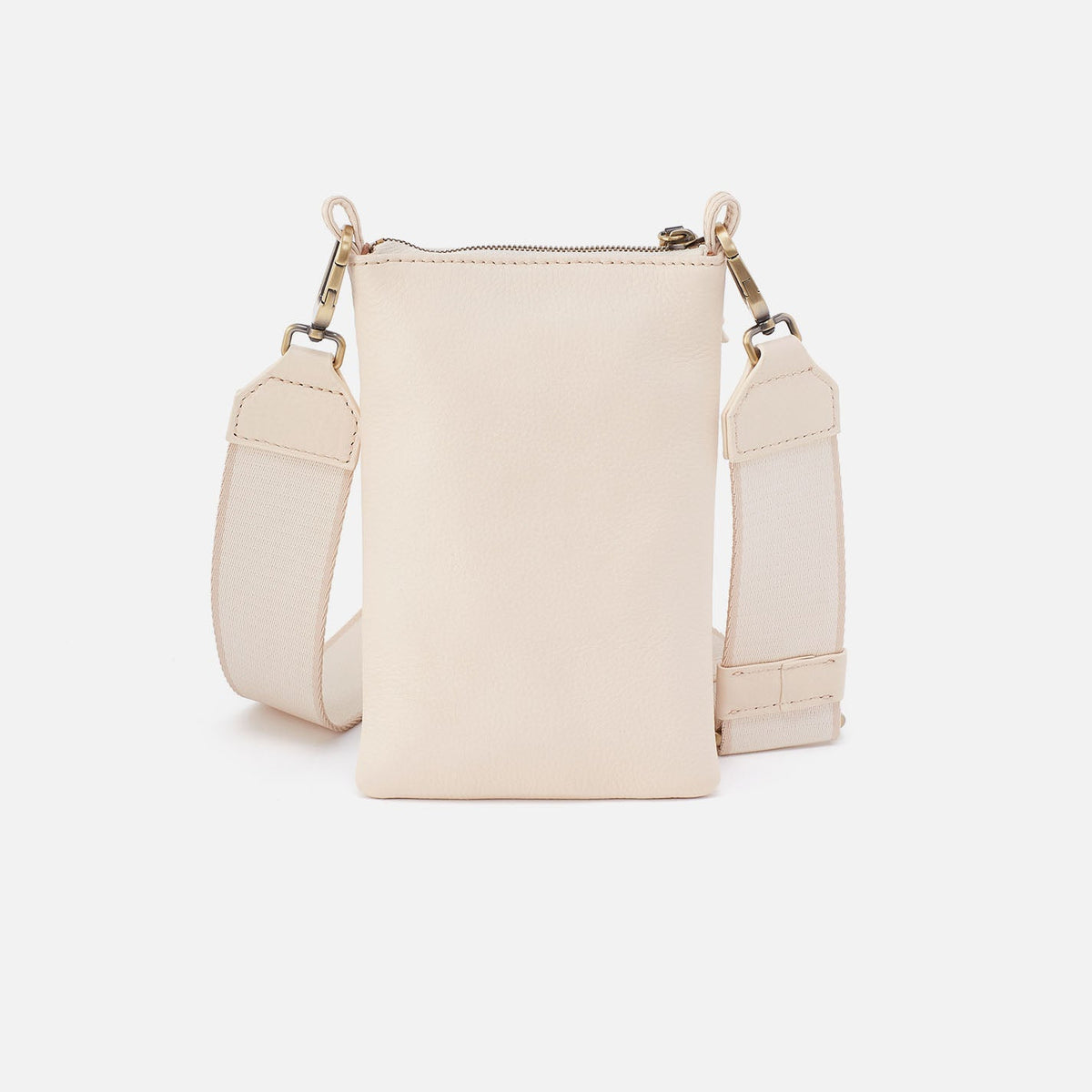 HOBO Signature - Cass Phone Crossbody In Pebbled Leather - Cream