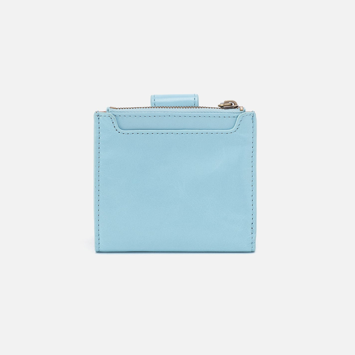 HOBO New - Dunn Mini Wallet In Polished Leather - Stratosphere