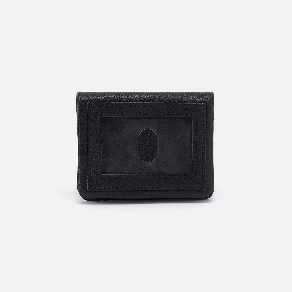 HOBO Signature - Lumen Mini Wallet In Pebbled Leather - Black