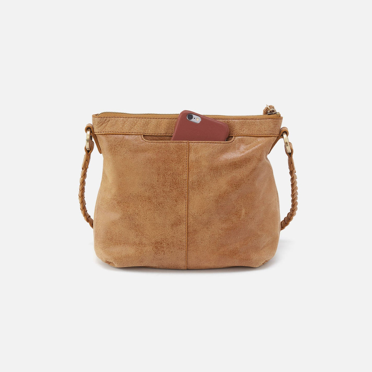 HOBO Special Offer - Lasso Medium Crossbody In Buffed Leather - Whiskey