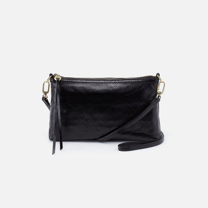 HOBO Smart Buy - Darcy Crossbody In Polished Leather - Black