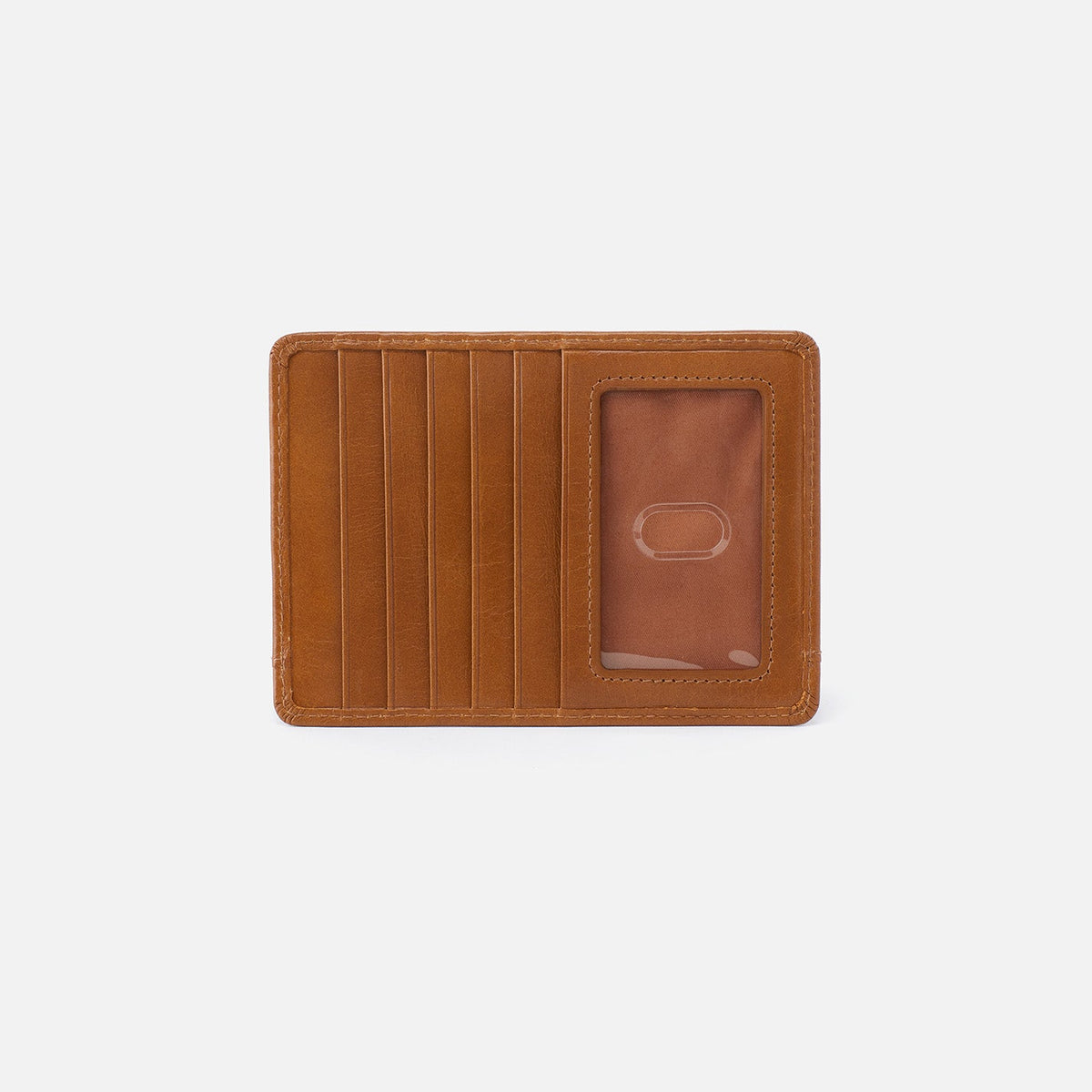 HOBO Sale - Euro Slide Card Case In Polished Leather - Truffle