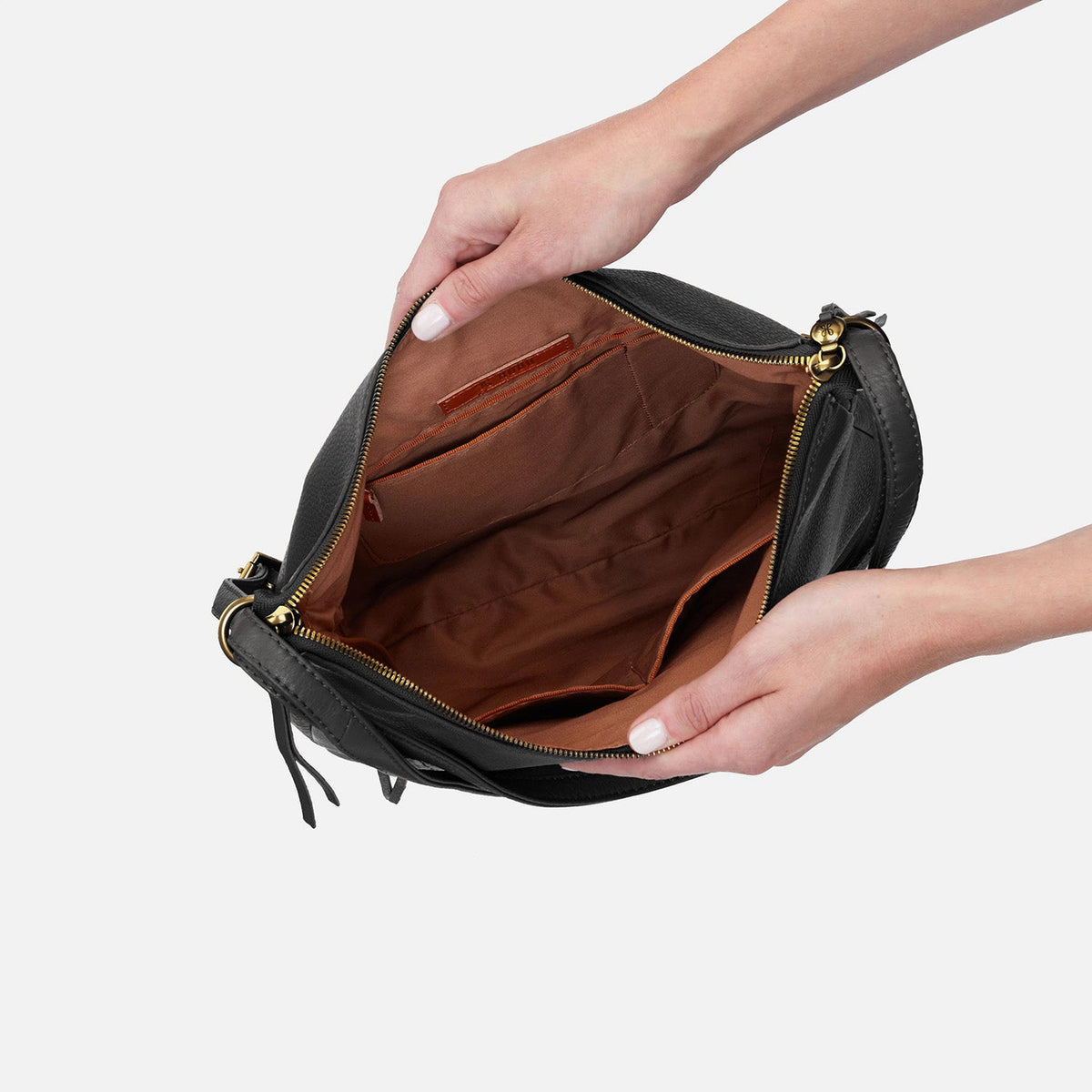 HOBO Classic - Merrin Convertible Backpack In Pebbled Leather - Black