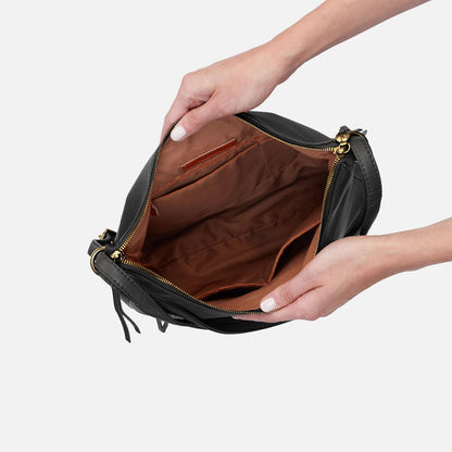 HOBO Classic - Merrin Convertible Backpack In Pebbled Leather - Black