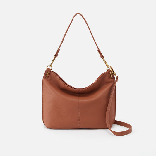 HOBO Hot Sale - Pier Shoulder Bag in Pebbled Leather - Cashew