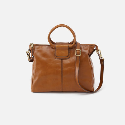 HOBO Hot Sale - Sheila Medium Satchel In Polished Leather - Truffle