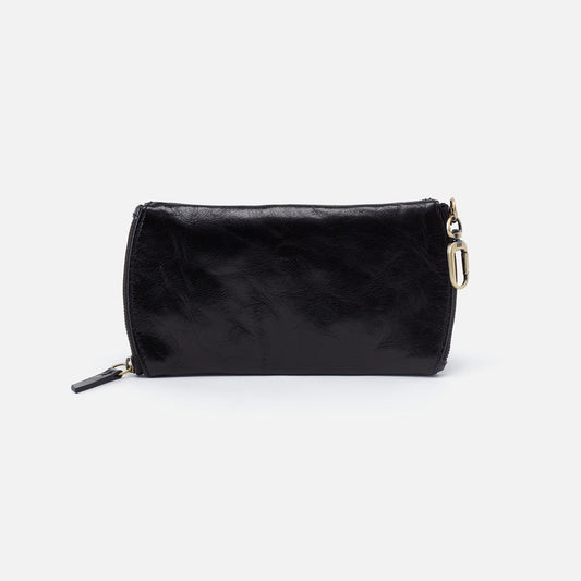 HOBO Best Price - Spark Double Eyeglass Case In Polished Leather - Black