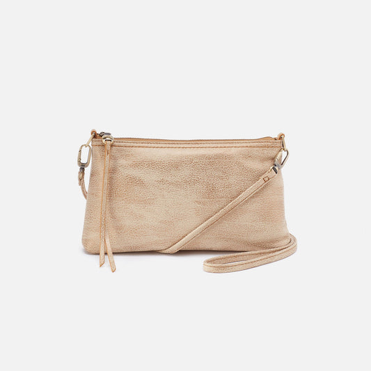 HOBO Hot Sale - Darcy Crossbody In Metallic Leather - Gold Leaf