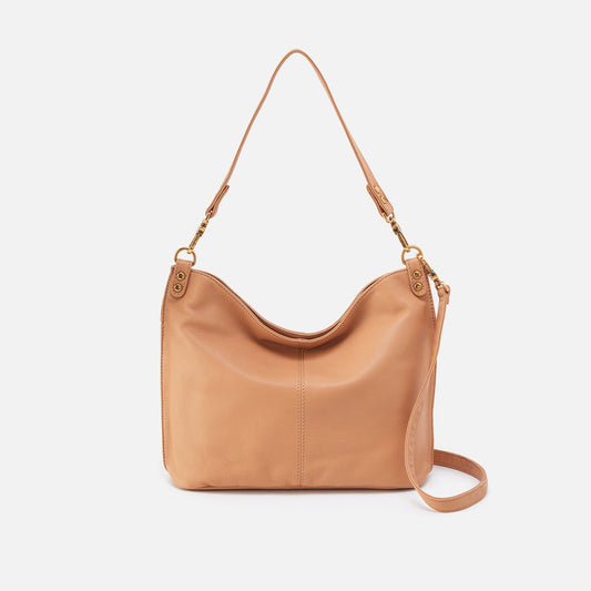 HOBO Trending - Pier Shoulder Bag In Pebbled Leather - Sandstorm
