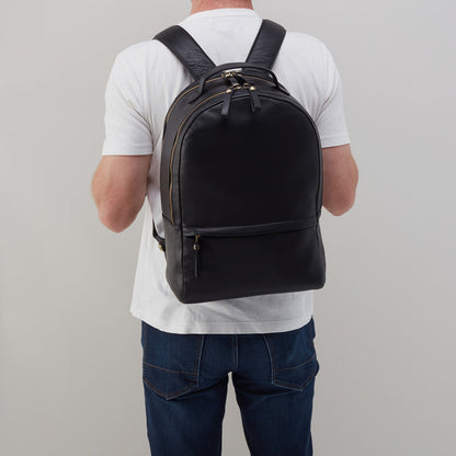 HOBO Best Price - Maddox Backpack in Silk Napa Leather - Black