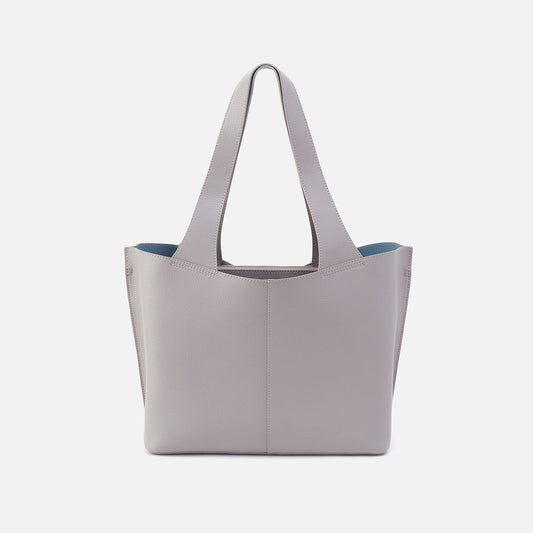 HOBO Exclusive - Vida Tote in Micro Pebbled Leather - Morning Dove Grey
