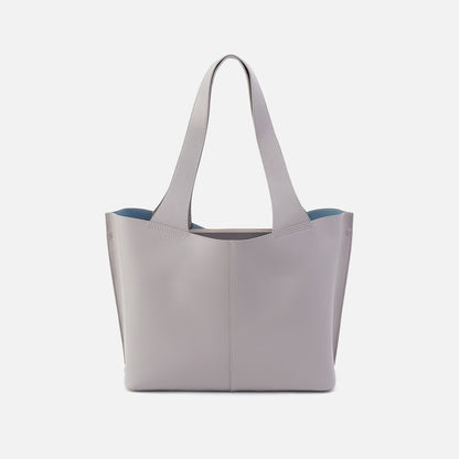 HOBO Exclusive - Vida Tote in Micro Pebbled Leather - Morning Dove Grey
