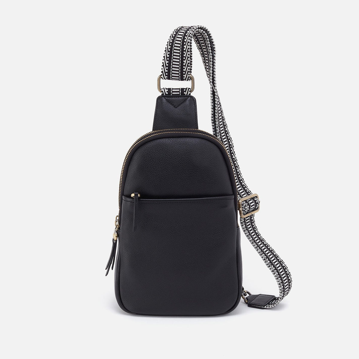 HOBO New - Cass Sling In Pebbled Leather - Black