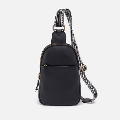HOBO New - Cass Sling In Pebbled Leather - Black