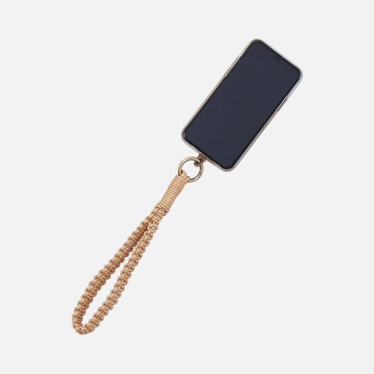 HOBO Latest - Leather Cord Strap In Coated Leather Cording - Golden