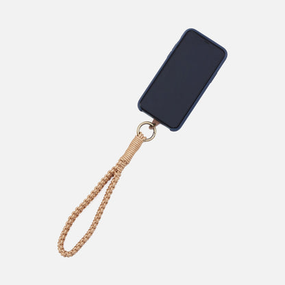 HOBO Latest - Leather Cord Strap In Coated Leather Cording - Golden