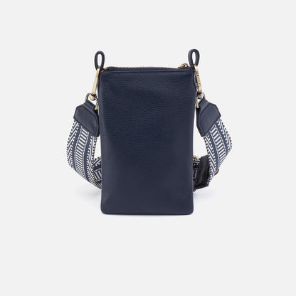 HOBO Exclusive - Cia Phone Crossbody in Pebbled Leather - Sapphire