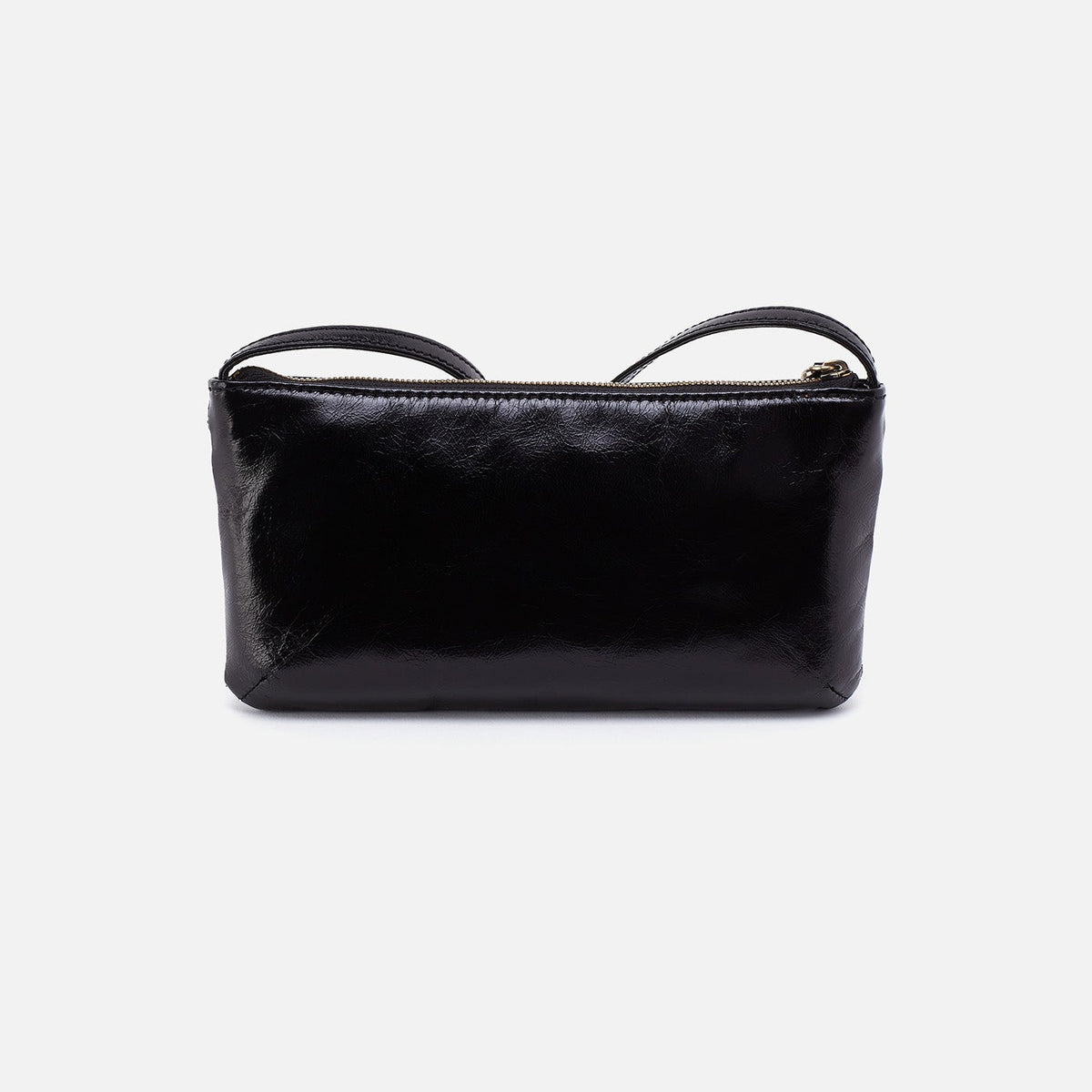 HOBO Latest - Cara Crossbody In Polished Leather - Black