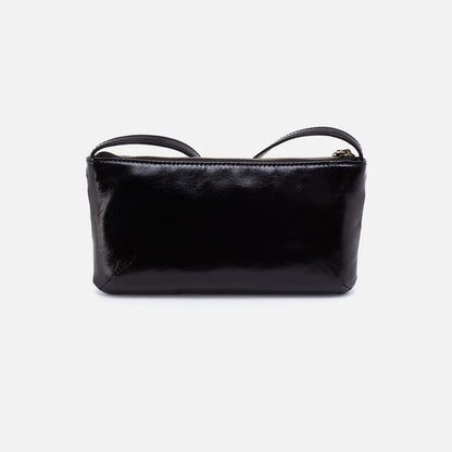 HOBO Latest - Cara Crossbody In Polished Leather - Black