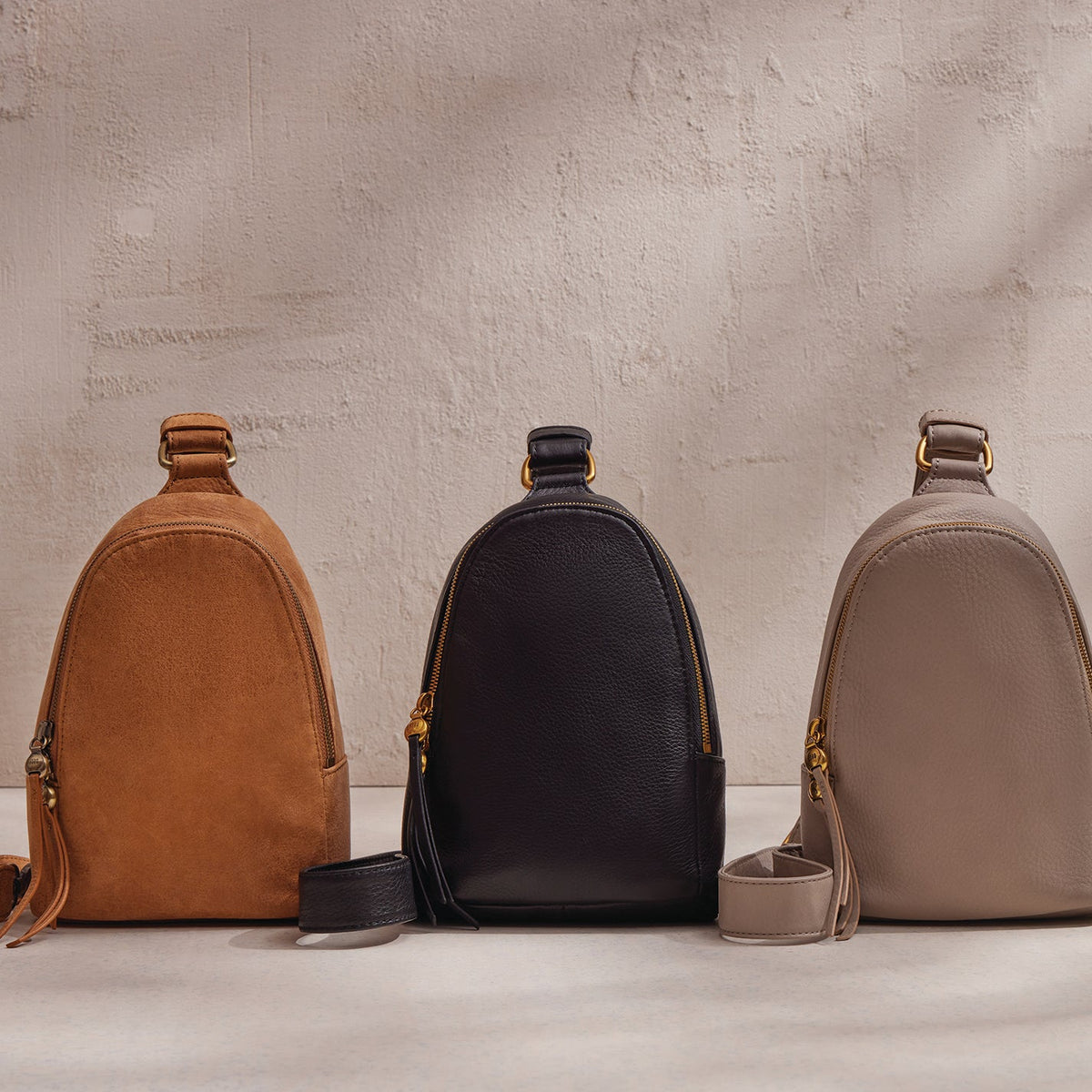 HOBO New - Fern Sling In Buffed Leather - Whiskey