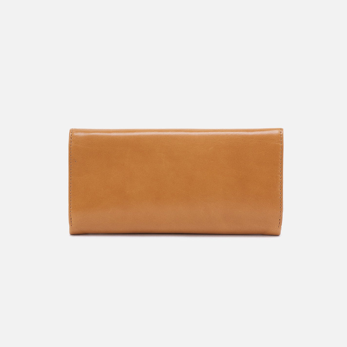 HOBO Value - Rachel Continental Wallet In Polished Leather - Natural