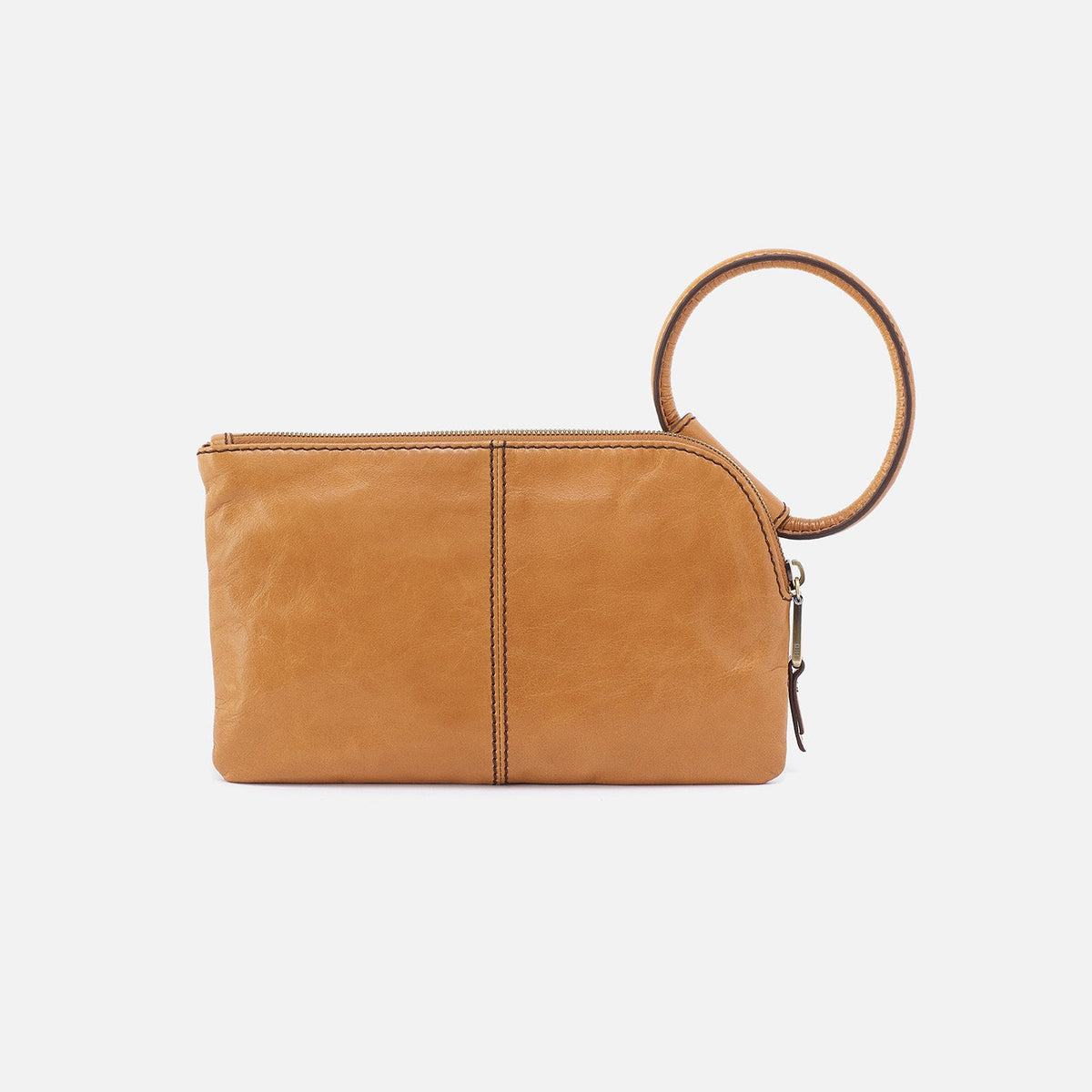 HOBO Deals - Sable Wristlet In Polished Leather - Natural