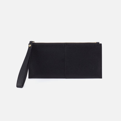 HOBO Best Price - Vida Large Pouch in Micro Pebbled Leather - Black