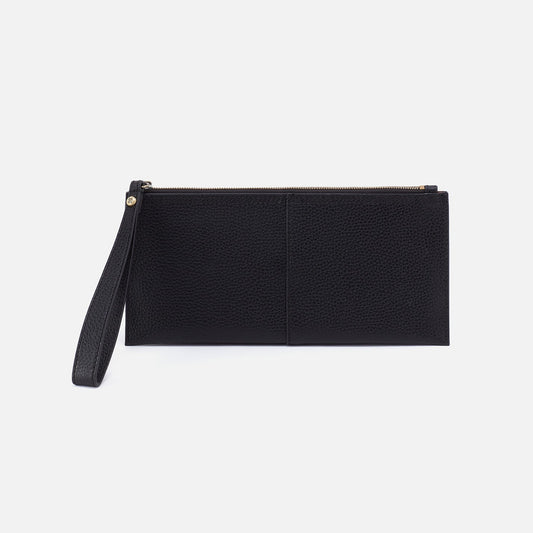 HOBO Best Price - Vida Large Pouch in Micro Pebbled Leather - Black
