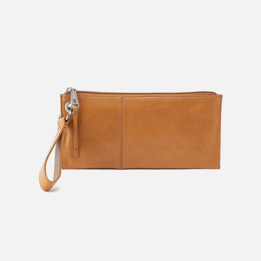 HOBO Hot Sale - Vida Wristlet In Polished Leather - Natural
