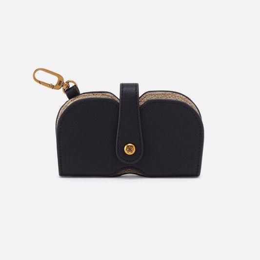 HOBO Best Seller - Blink Glasses Holder In Pebbled Leather - Black