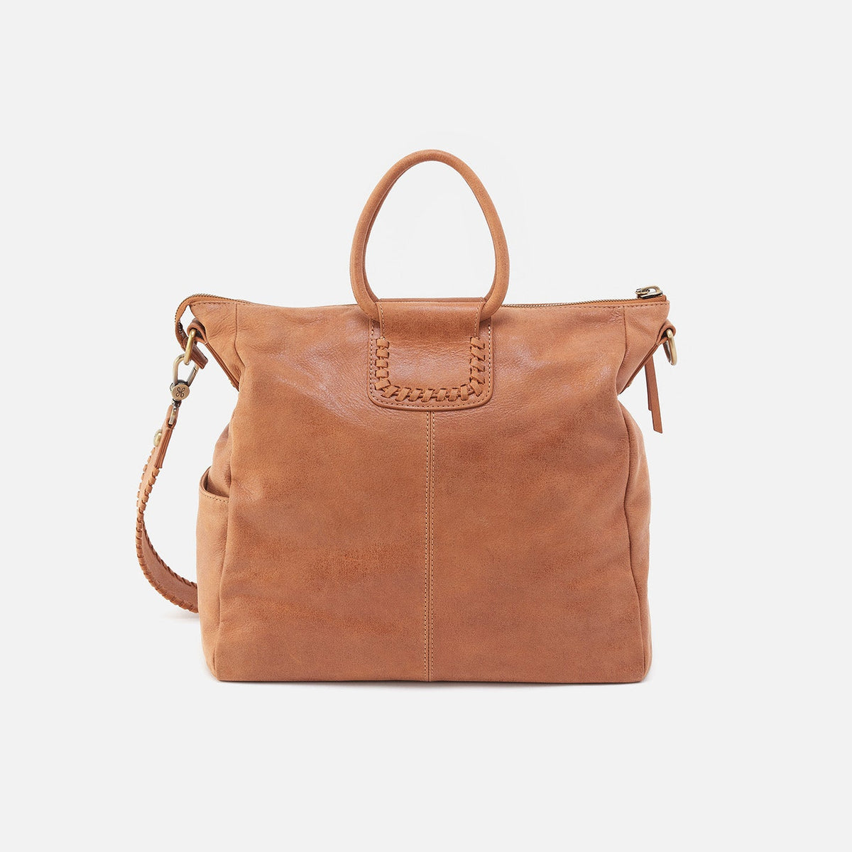 HOBO New - Sheila Large Satchel In Buffed Leather - Whiskey