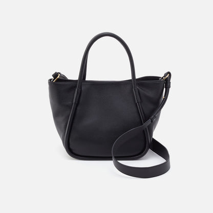 HOBO Recommended - Margot Satchel In Pebbled Leather - Black