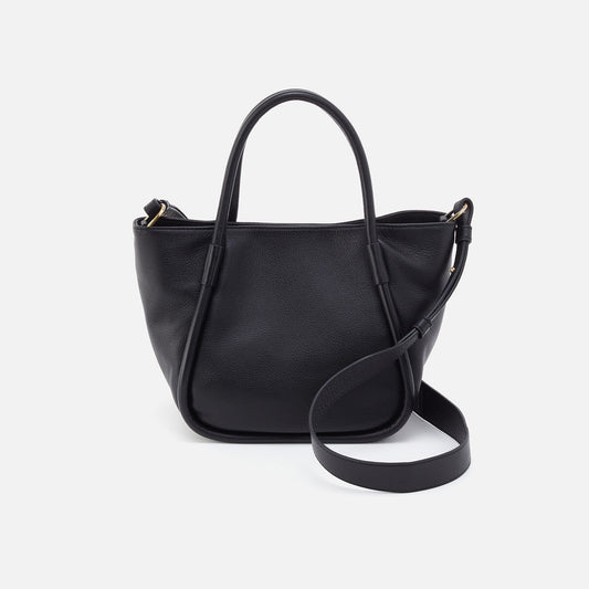 HOBO Recommended - Margot Satchel In Pebbled Leather - Black