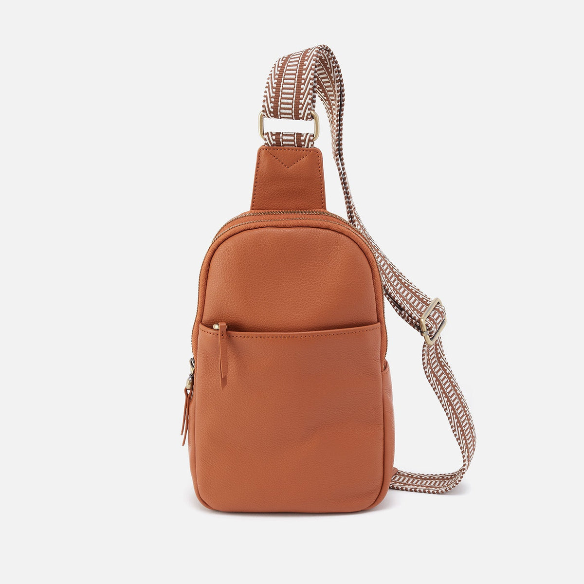 HOBO Best Price - Cass Sling In Pebbled Leather - Butterscotch