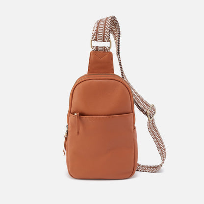 HOBO Best Price - Cass Sling In Pebbled Leather - Butterscotch