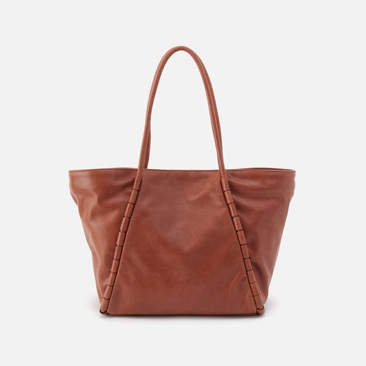 HOBO Recommended - Phoebe Tote In Smooth Leather - Saddle