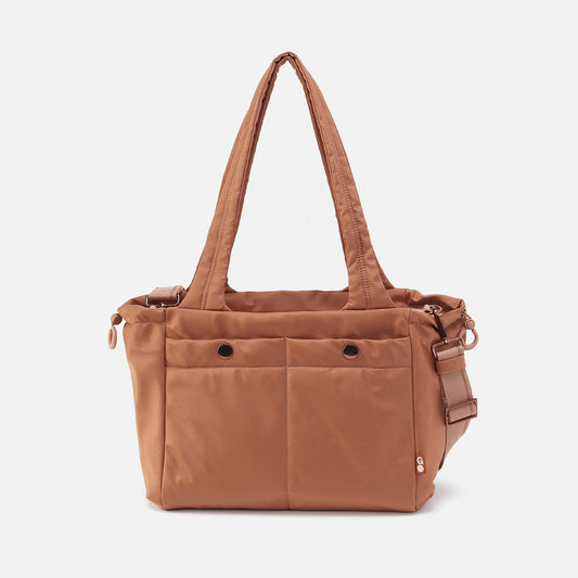 HOBO Featured - ALL IN ONE Tote in CaRefiber recycled nylon - Dune
