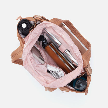 HOBO Featured - ALL IN ONE Tote in CaRefiber recycled nylon - Dune