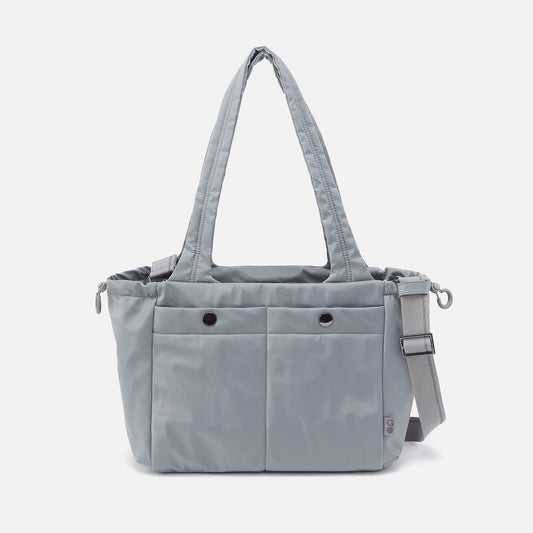 HOBO Latest - ALL IN ONE Tote in CaRefiber recycled nylon - Stone