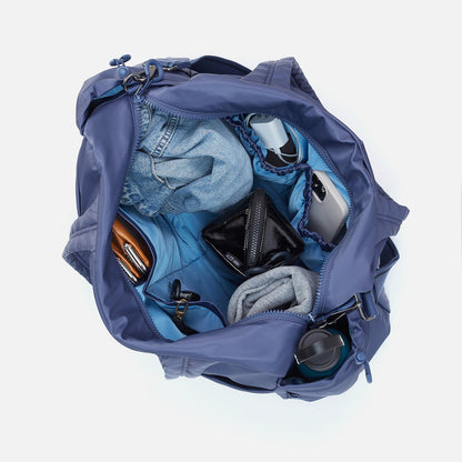 HOBO Popular - GET AWAY Duffle in CaRefiber recycled nylon - Ocean
