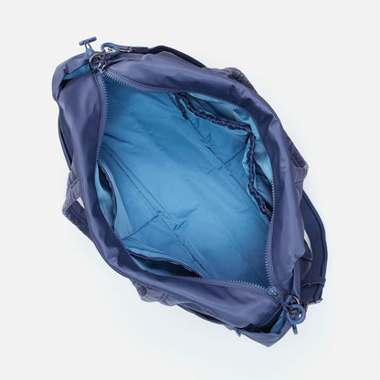 HOBO Popular - GET AWAY Duffle in CaRefiber recycled nylon - Ocean