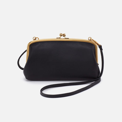 HOBO Essential - Cora Wallet Crossbody In Pebbled Leather - Black
