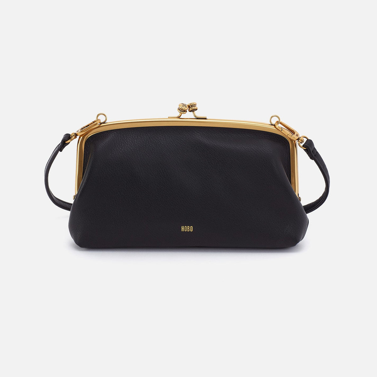HOBO Essential - Cora Wallet Crossbody In Pebbled Leather - Black