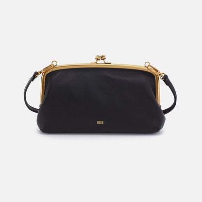 HOBO Essential - Cora Wallet Crossbody In Pebbled Leather - Black