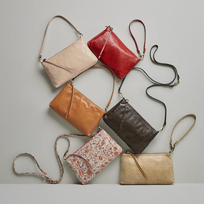 HOBO Deals - Darcy Crossbody In Polished Leather - Quartz