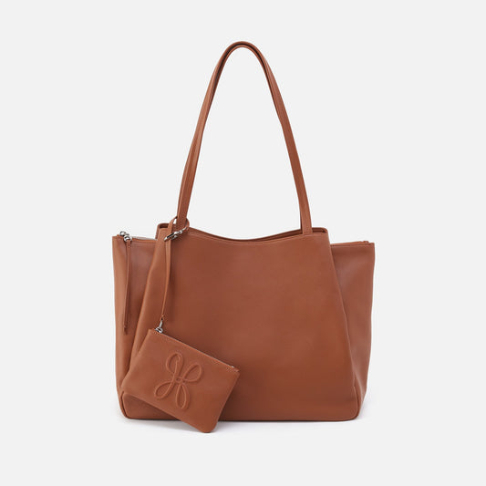 HOBO Great Value - Essential Large Tote In Soft Saffiano Leather - Lion