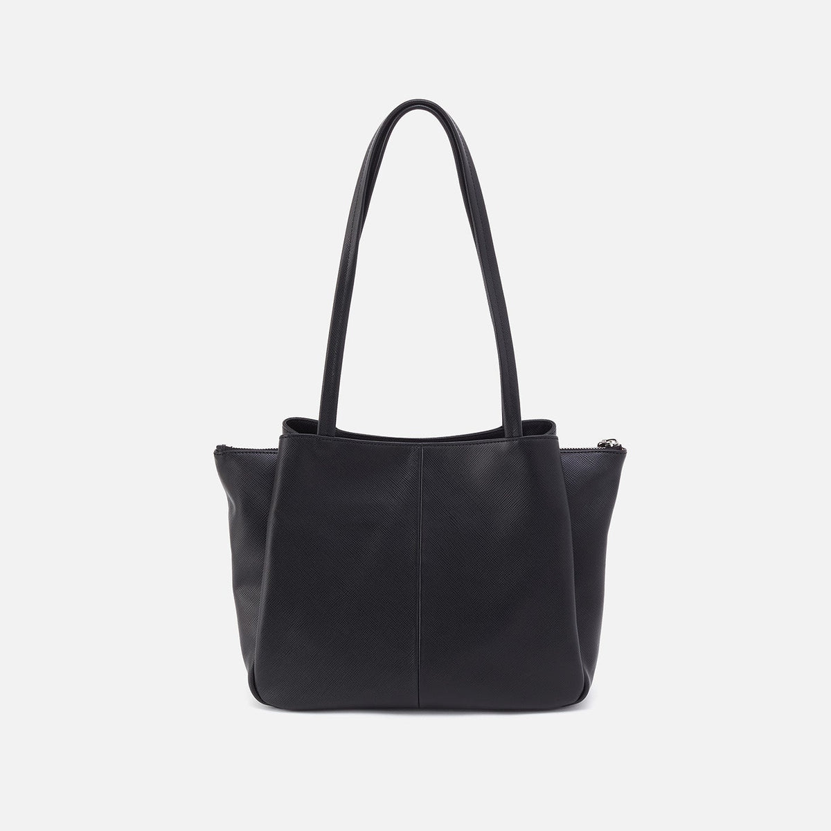 HOBO Premium - Essential Medium Tote In Soft Saffiano Leather - Black